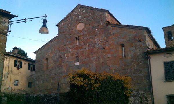 La chiesa di Gropina La chiesa di Gropina
